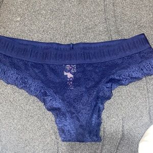 Navy blue cheeky